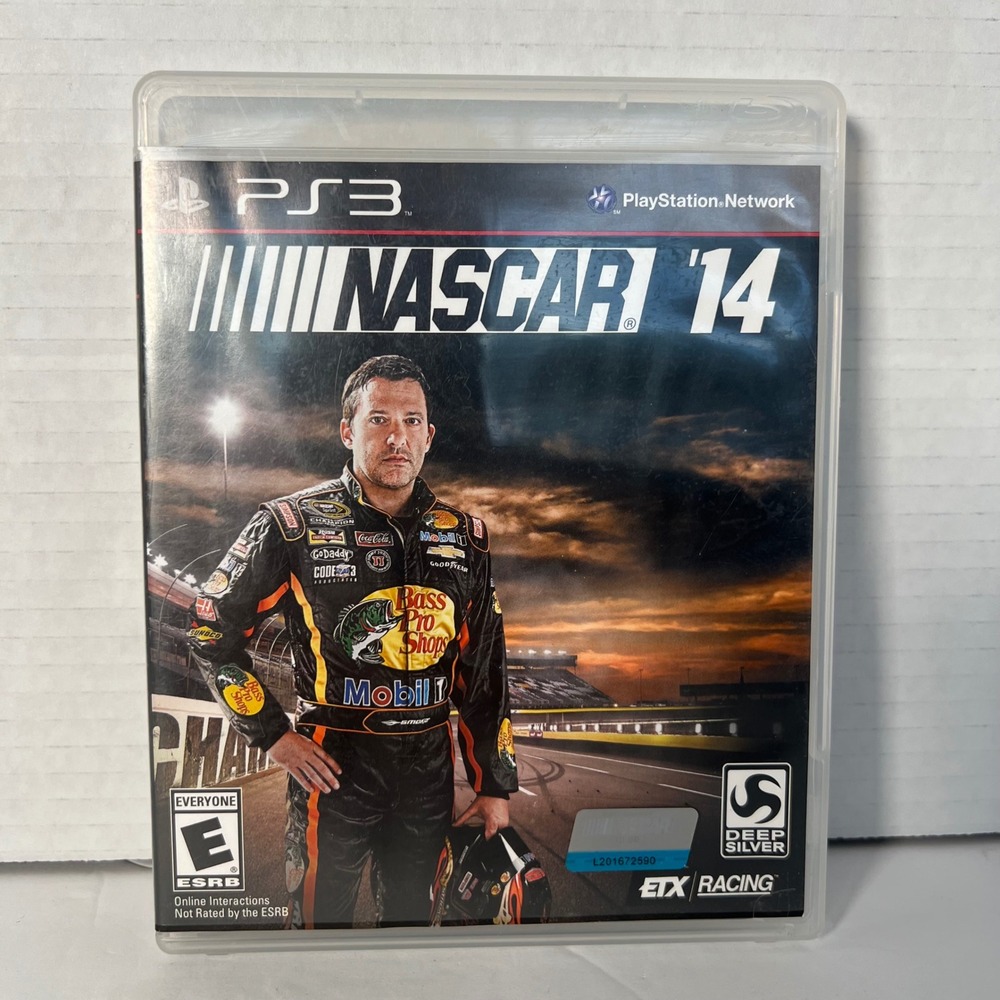 NASCAR 14 Sony PlayStation 3 PS3 Racing Game Complete CIB Deep Silver 2014